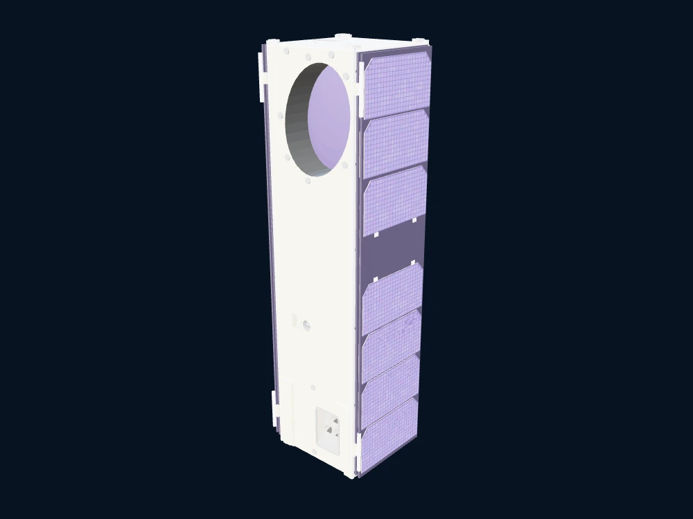 MiRaTa — CubeSat - MiRaTa · 3D model preview