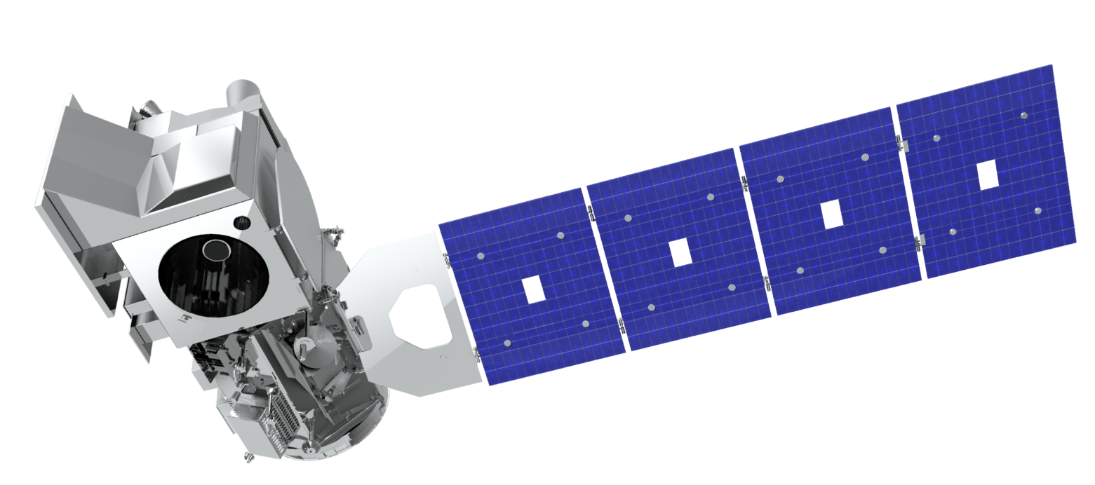 ICESat 2 — illustration of satellite of ICESAT2