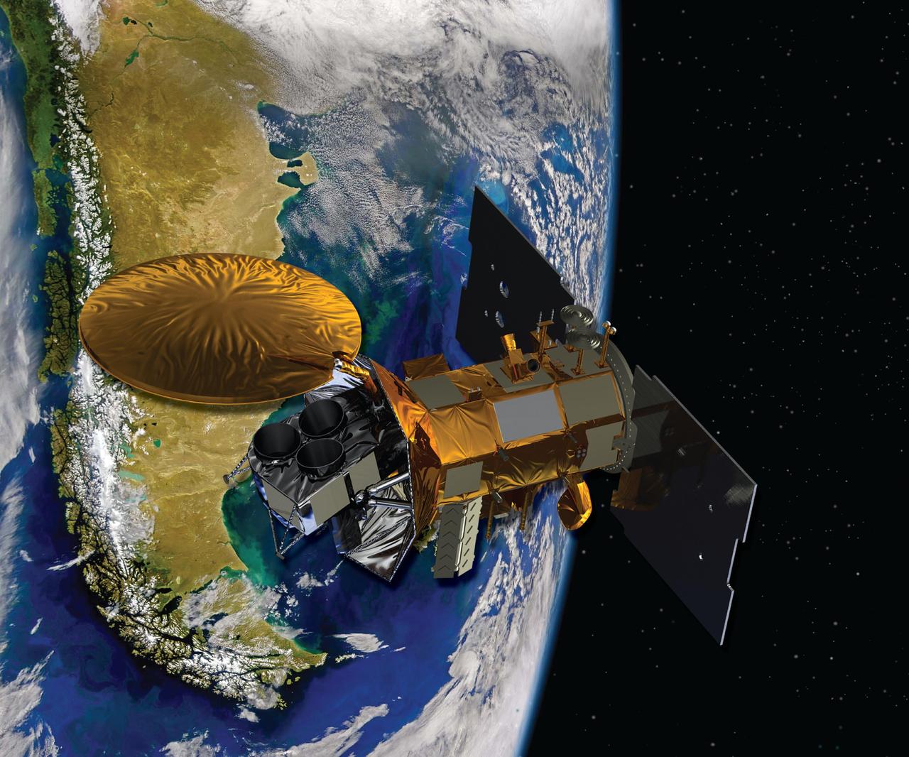Aquarius — Aquarius - SAC-D Artist Concept